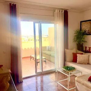 ático Deluxe Entre Centro Y Playa Salinas Con Terraza, Wifi, Piscina Climatizada, Gym, Sauna Y Garaje -smart Tv Roquetas de Mar